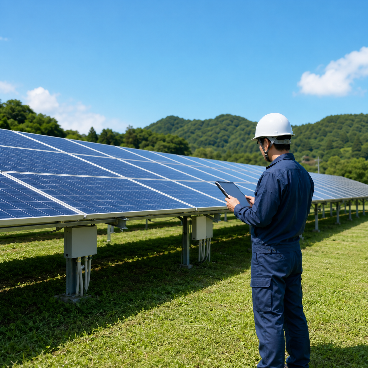 太陽光発電所 年間管理